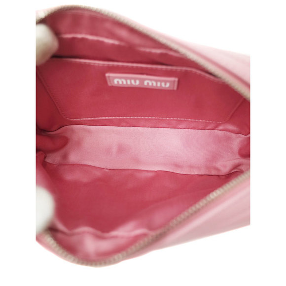 Miu Miu Crystal Bijou 3way Clutch Bag Pink - Picture 3 of 5